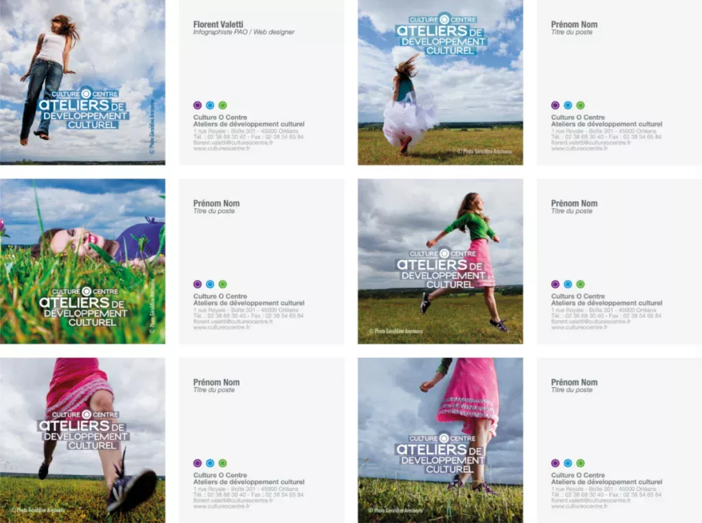 Carte de visite Culture O Centre