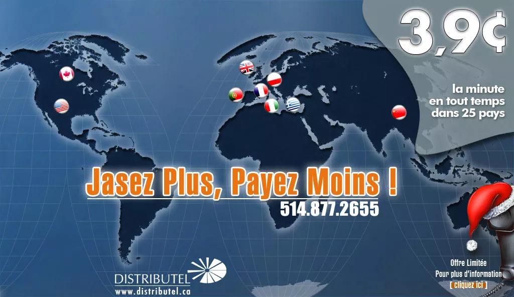 Projet web Distributel Canada