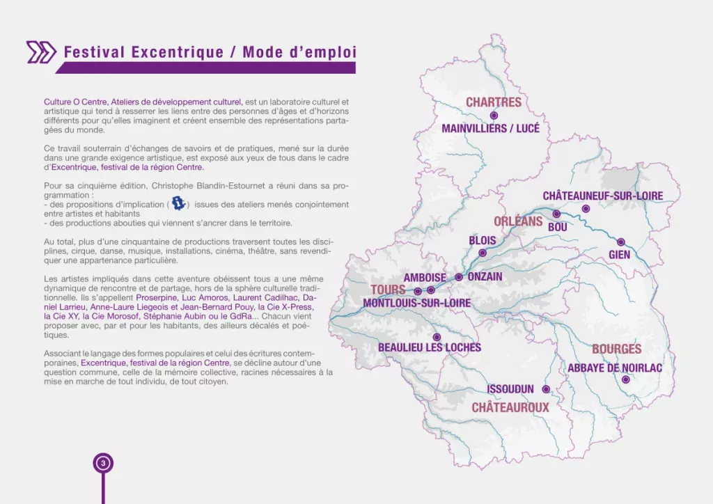 Dossier de presse national Festival Excentrique Culture O Centre