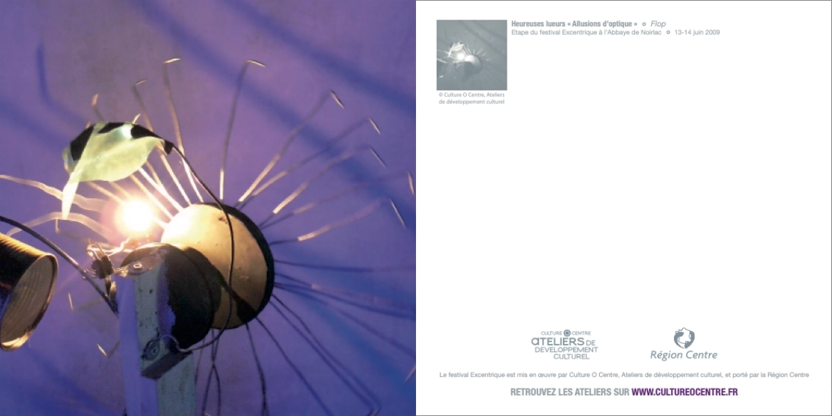 Carte postale Festival Excentrique Culture O Centre